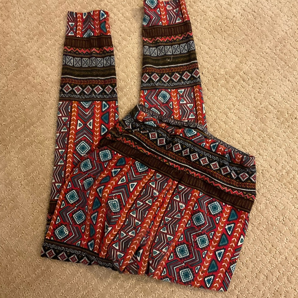 ❌FINAL❌ 4 Colorful Patterned Leggings Bundle Set - Picture 6 of 9